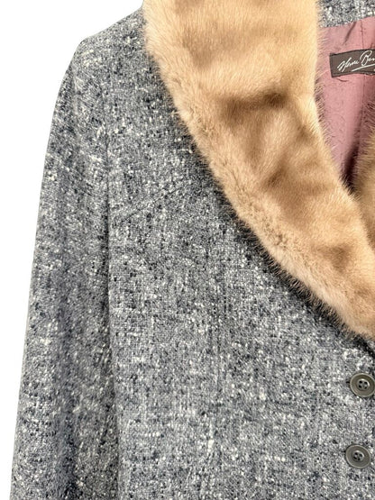 Mink Collar Tweed