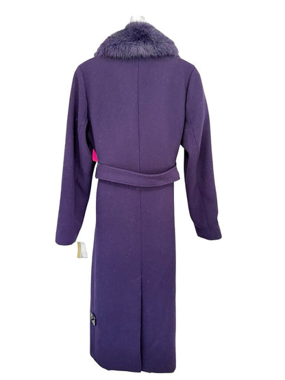 Wrap W/Faux Fox Collar NWT