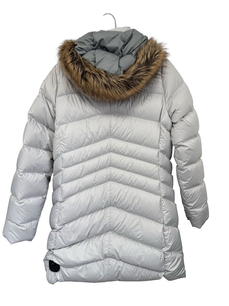 Down Quilted Faux Fur Hood