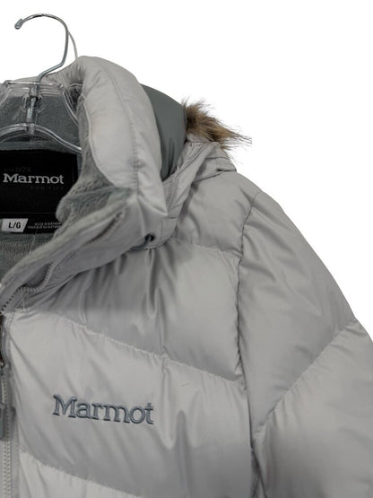 Down Quilted Faux Fur Hood