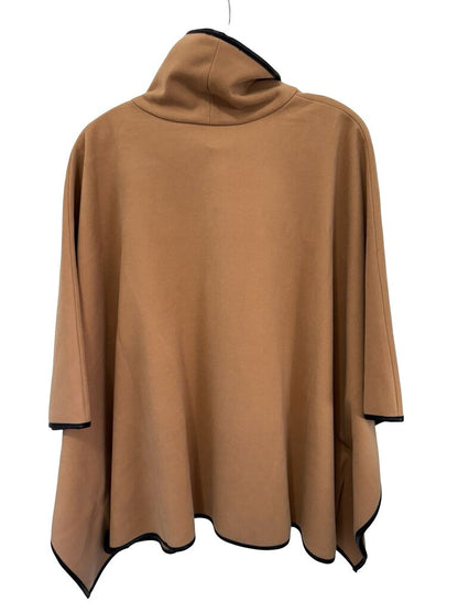 Leather Trim Hi Neck