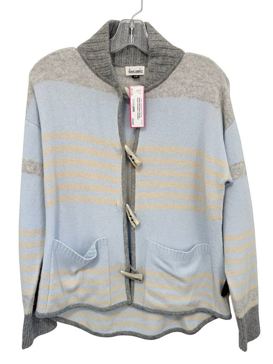 Stripe Cashmere Cardigan