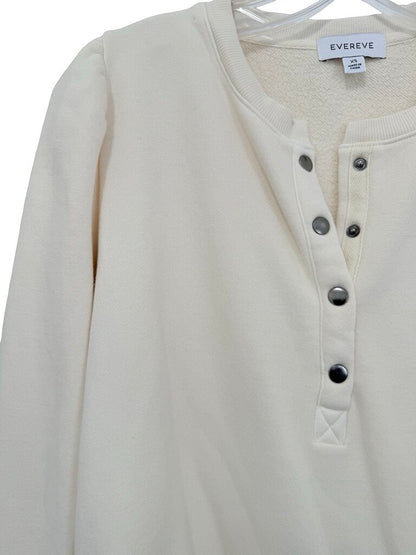 Snap Front Sweatshirt