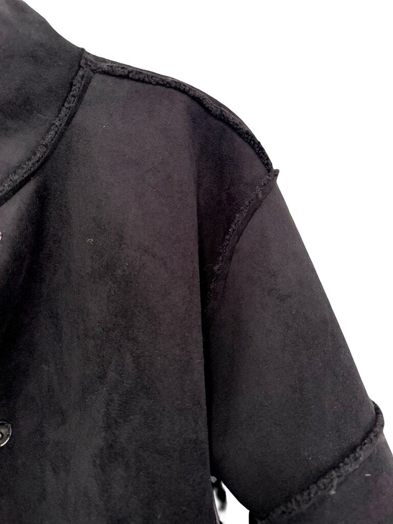 Suede Lined Snap Front