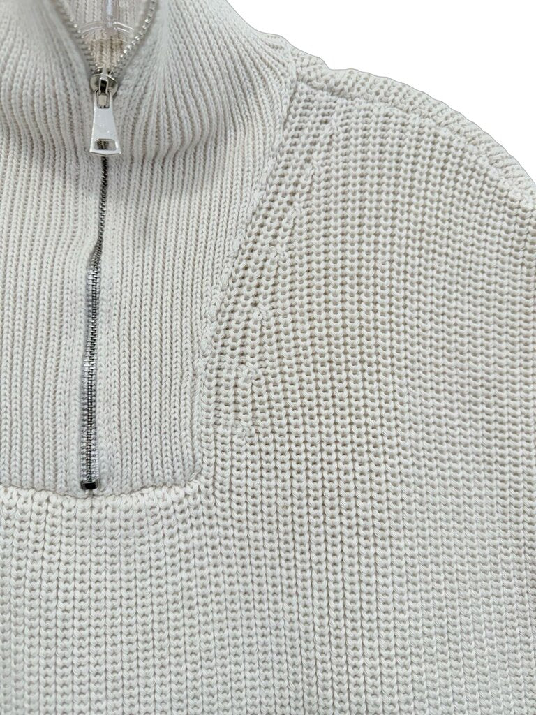 Knit Zip Neck