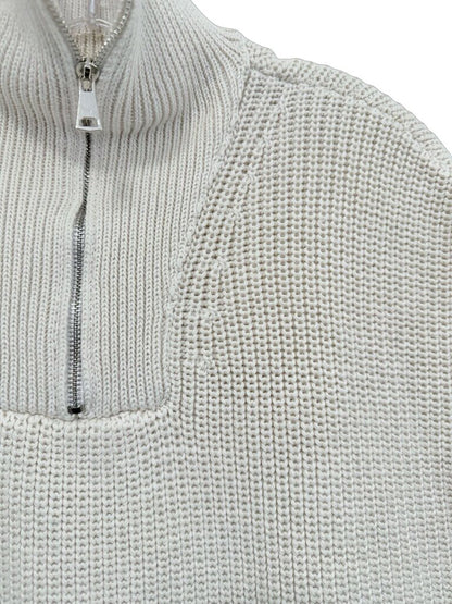Knit Zip Neck