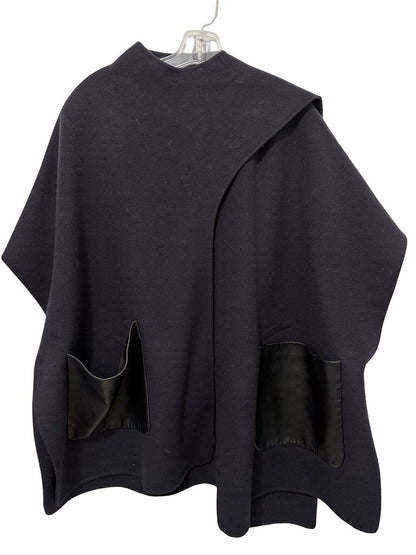 Cape W/Leather Pockets