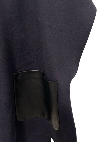 Cape W/Leather Pockets