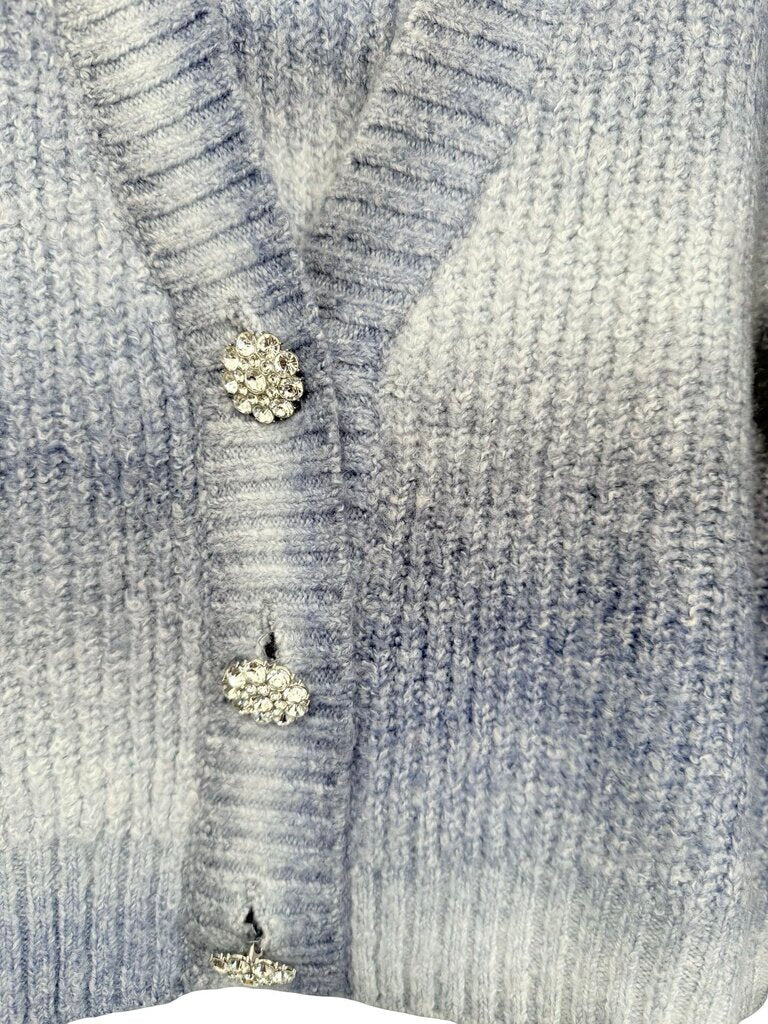 Tie Dye Rhinestone Buttons