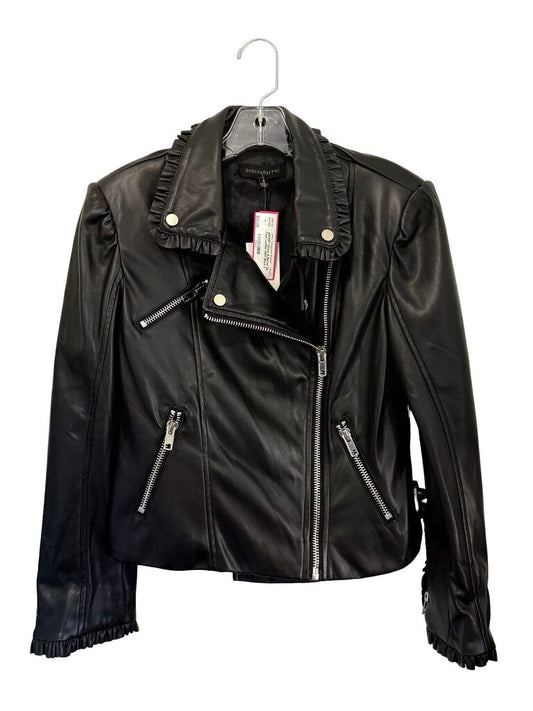 Zip Faux Leather NWT