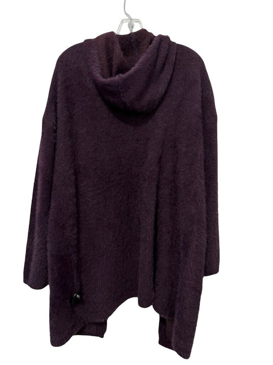 Fuzzy Cardigan W/Hood