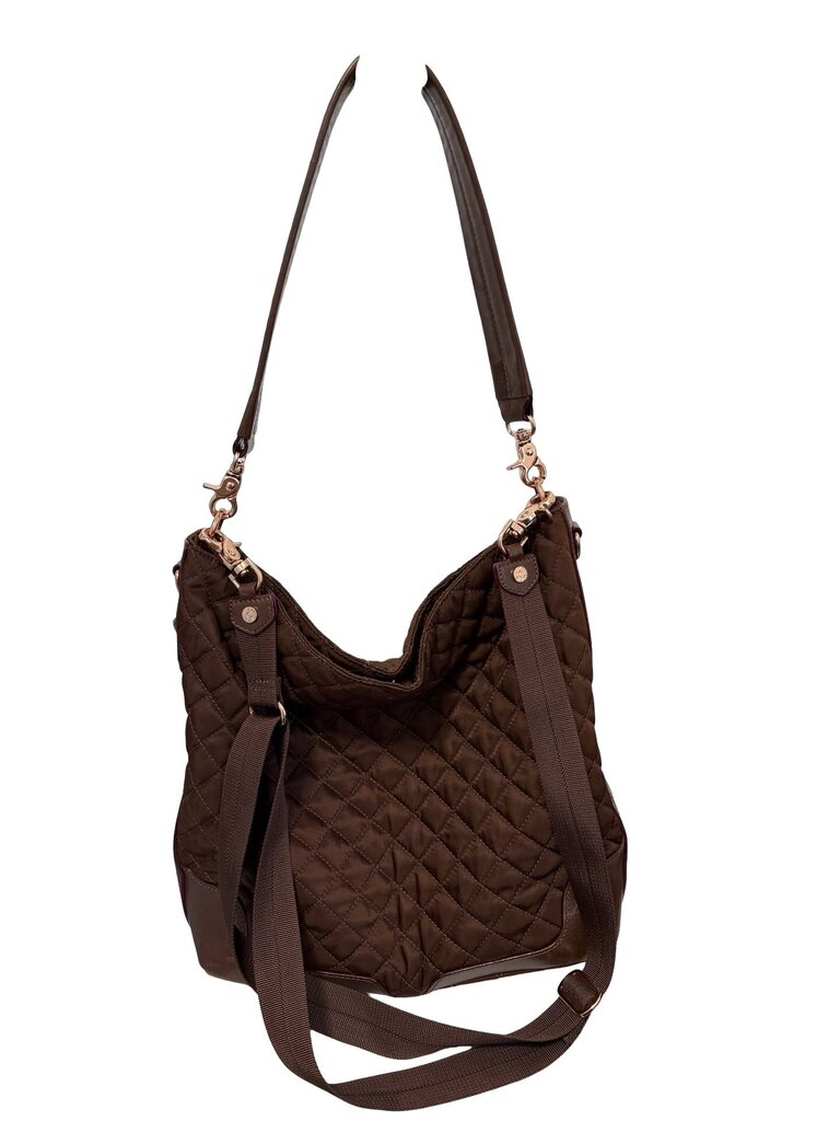 Lg Quilted Rose Gold Hardware