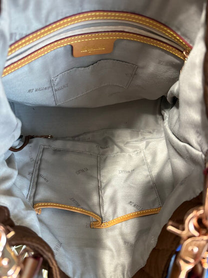 Lg Quilted Rose Gold Hardware