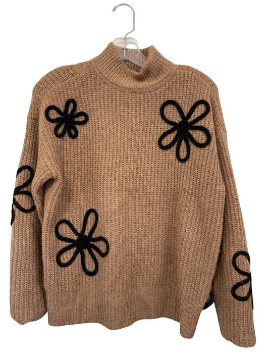 Kni W/Applique Flowers