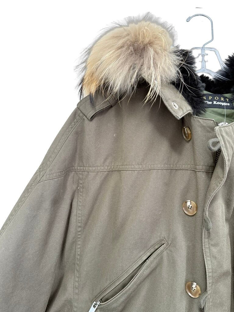 Racoon Collar Hi Low Cargo