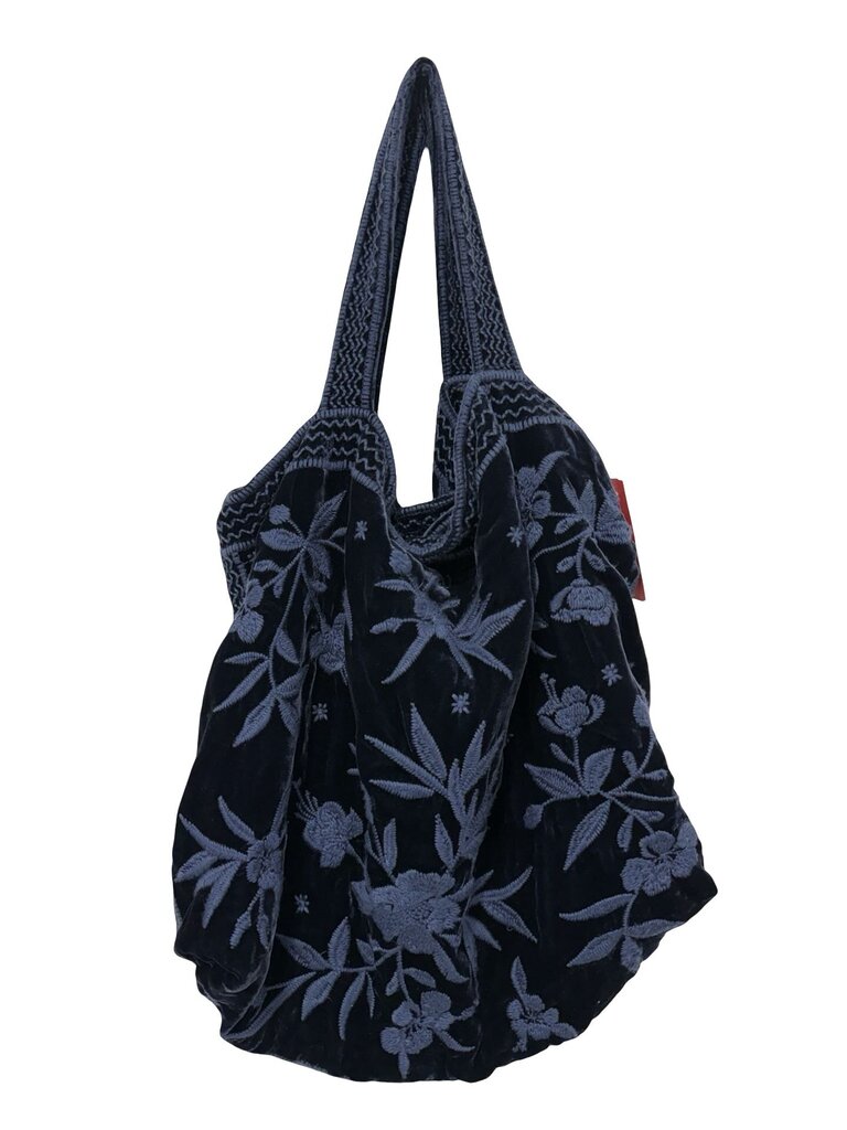 Velvet Embo Tote