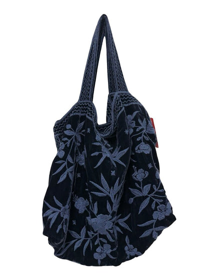 Velvet Embo Tote