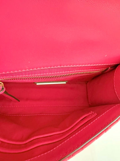 Quilted Foldover Chain Strap