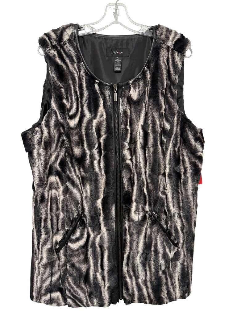 Faux Fur Animal Print