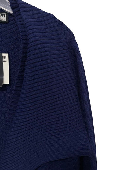 Long Knit Button Front NWT