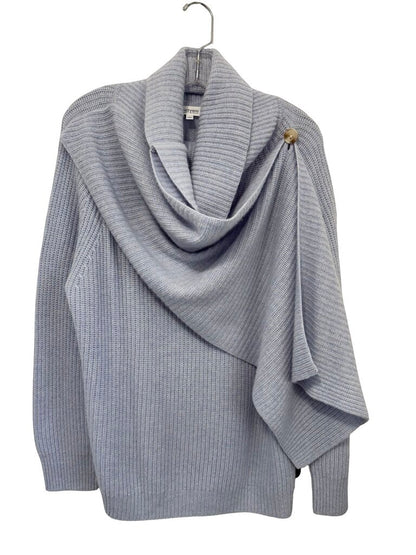 Ribbed Drape Cowl Nk