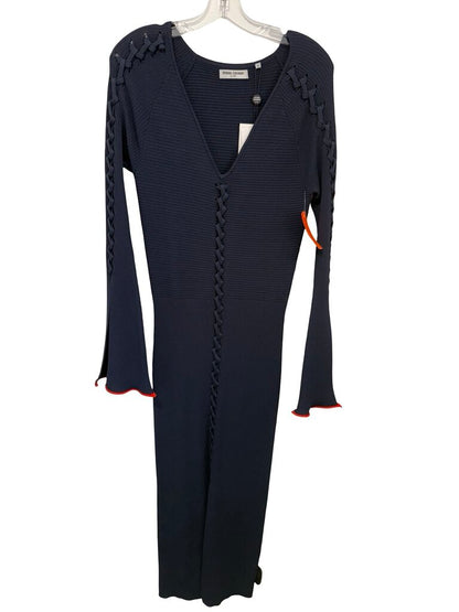 Long Ribbed Lace Up NWT