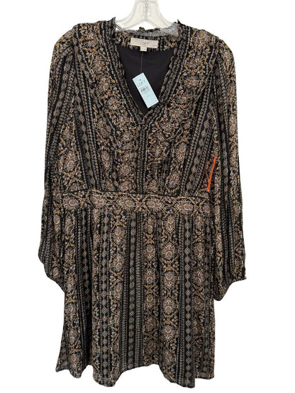 Metallic Floral W/Ruffles NWT