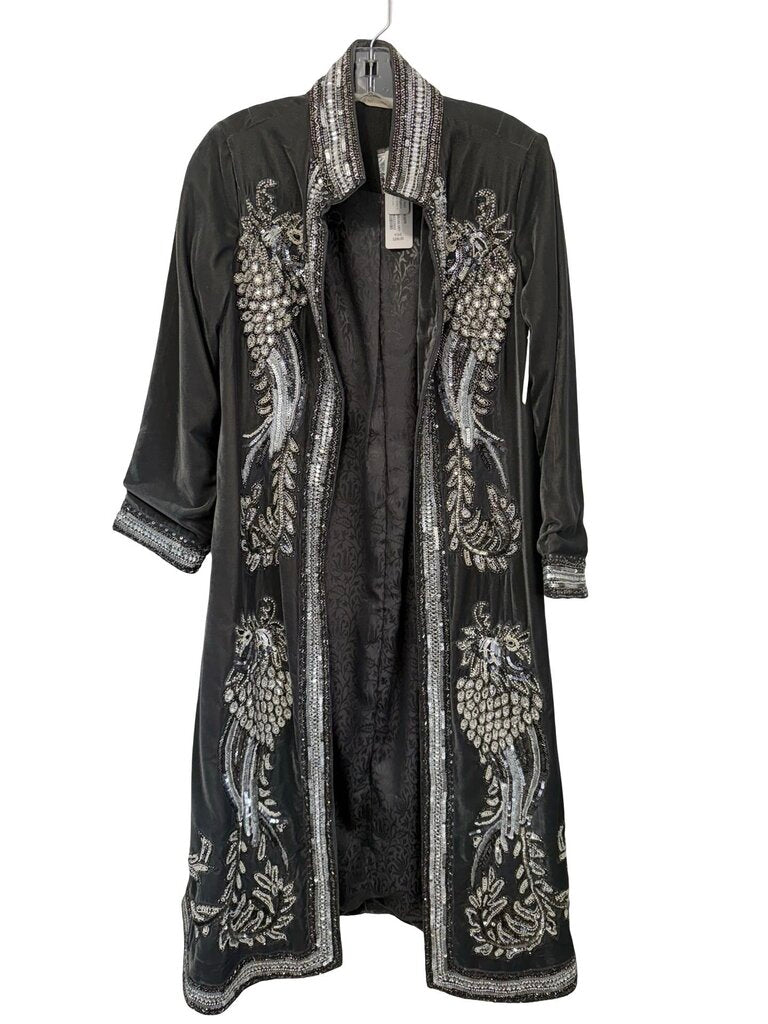 Beaded Velvet Duster NWT