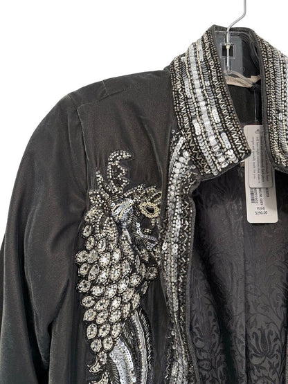 Beaded Velvet Duster NWT