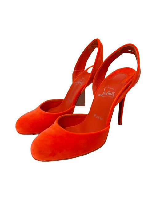 Velvet Slingbacks W/Box