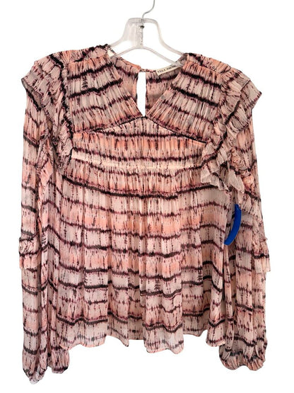 Silk Tie Dye W/Ruffles