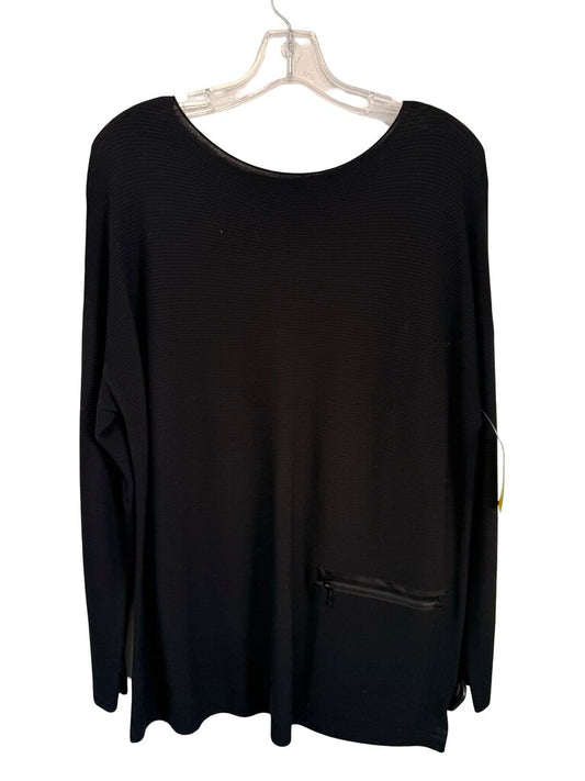 Ribbed Tunic Zip Pocket