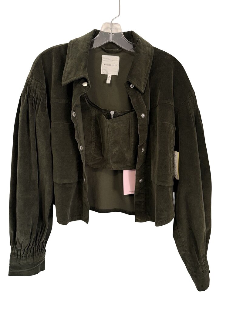 Cord Jacket/Bustier NWT