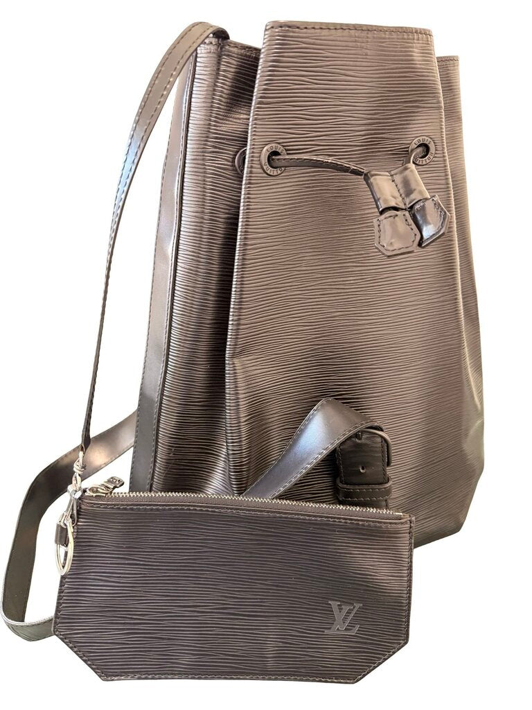Epi Leather Sac a Dos Drawstring