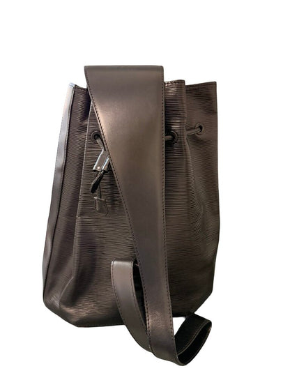 Epi Leather Sac a Dos Drawstring