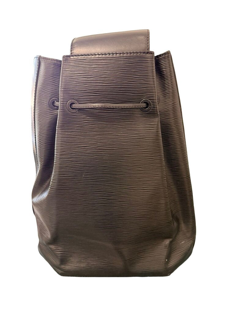 Epi Leather Sac a Dos Drawstring