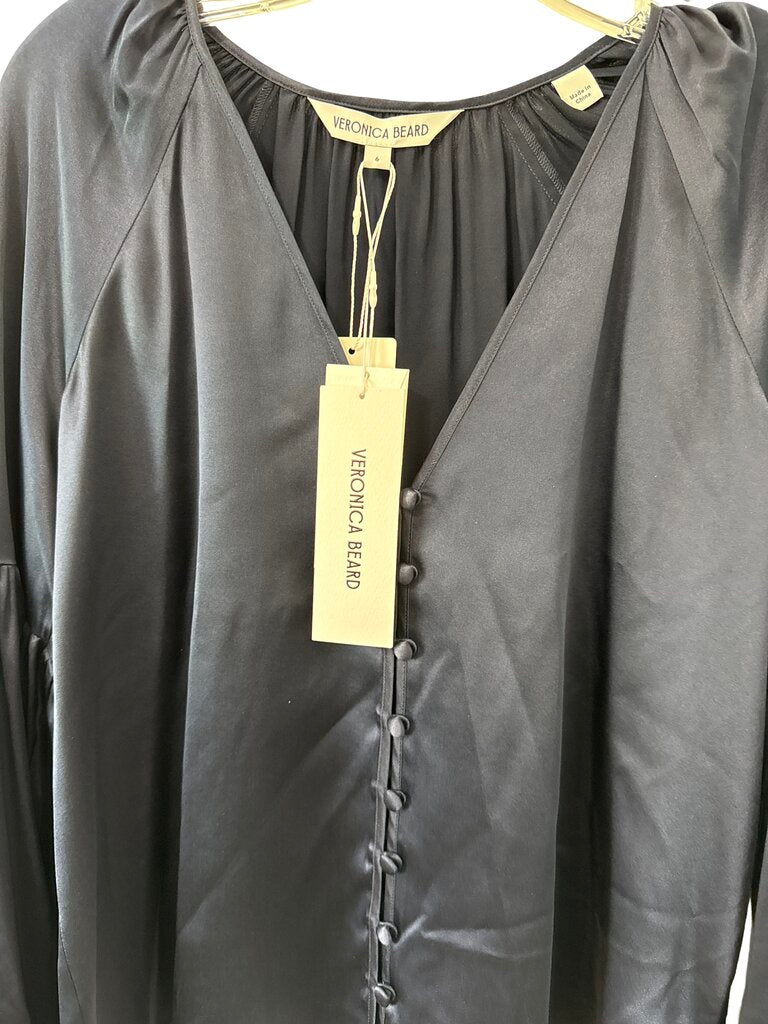 Satin L/S Vnk NWT
