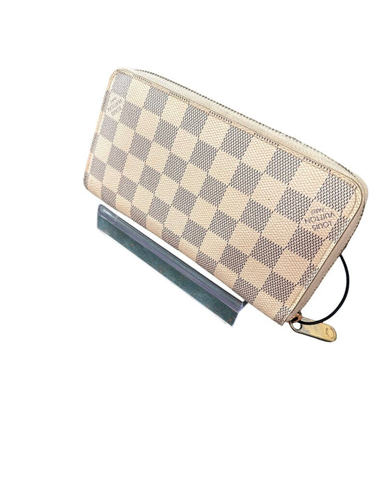Damier Azur Zippy w/box