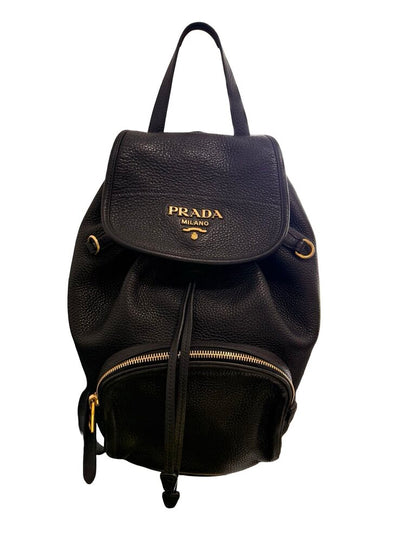 Leather backpack