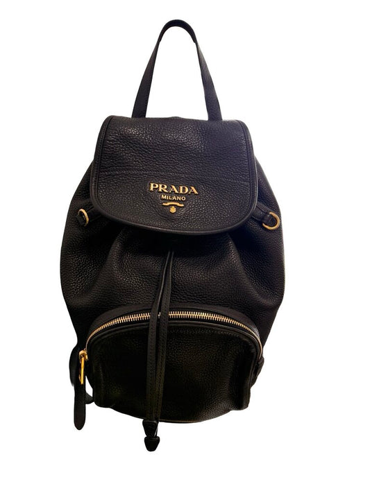 Leather backpack