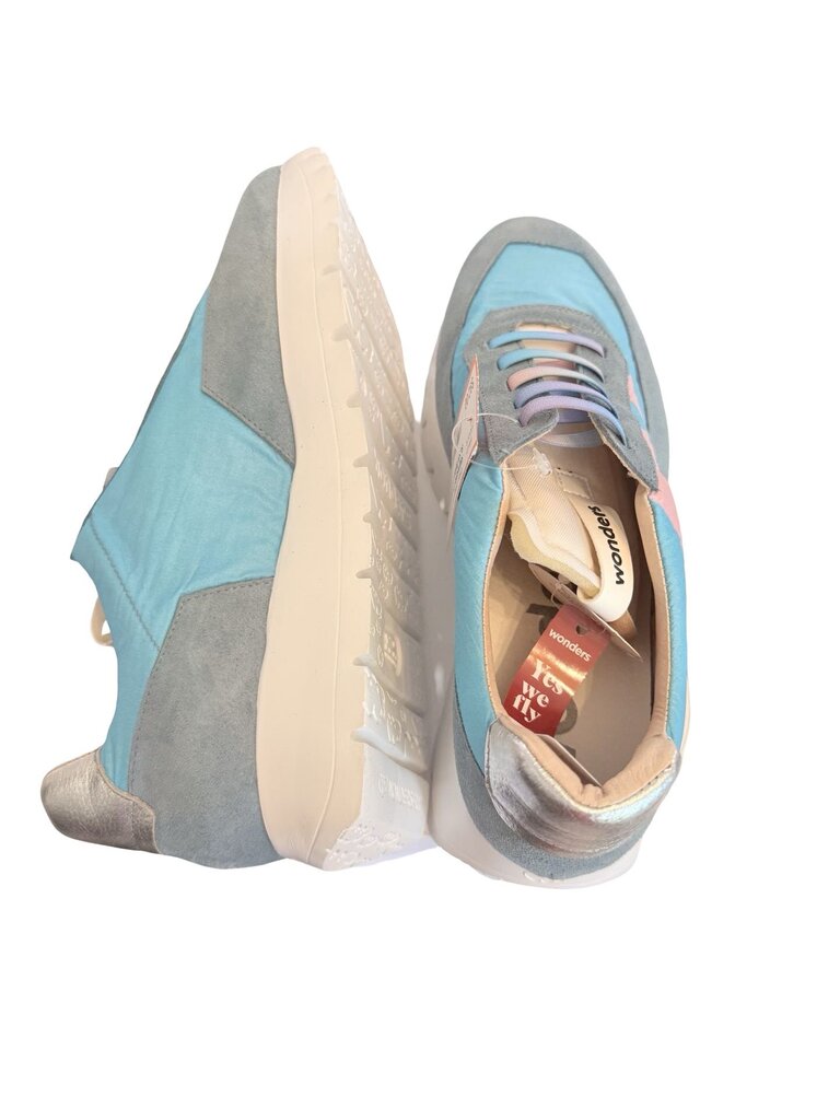 Suede/Nylon Lace Up