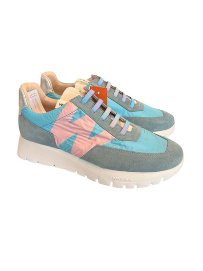 Suede/Nylon Lace Up