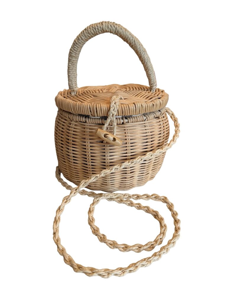 Round Straw Bucket
