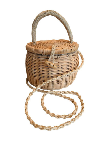 Round Straw Bucket