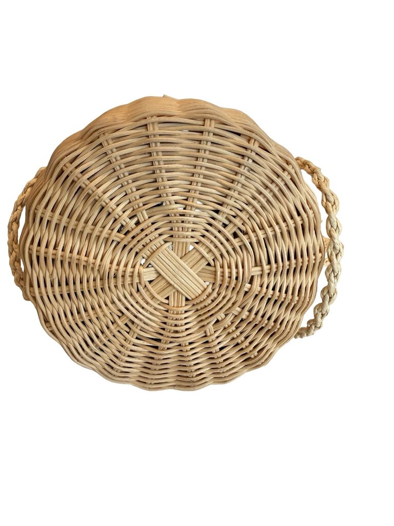 Round Straw Bucket
