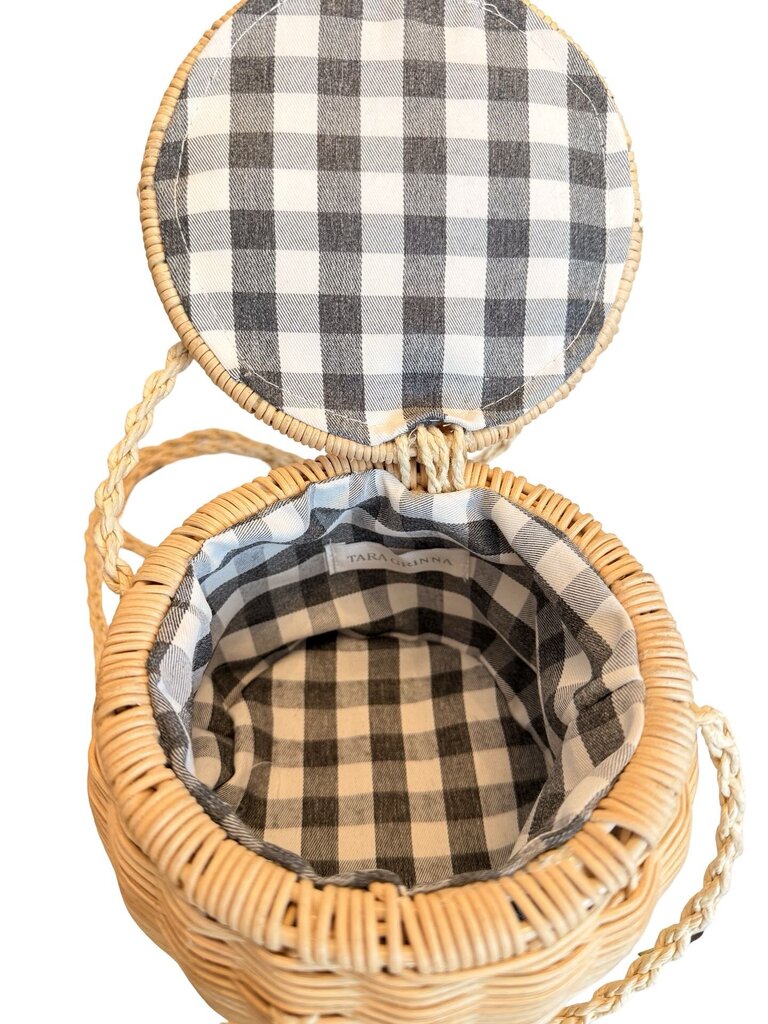 Round Straw Bucket