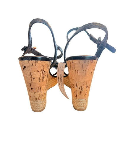 Wedge Cork/Leather w/box