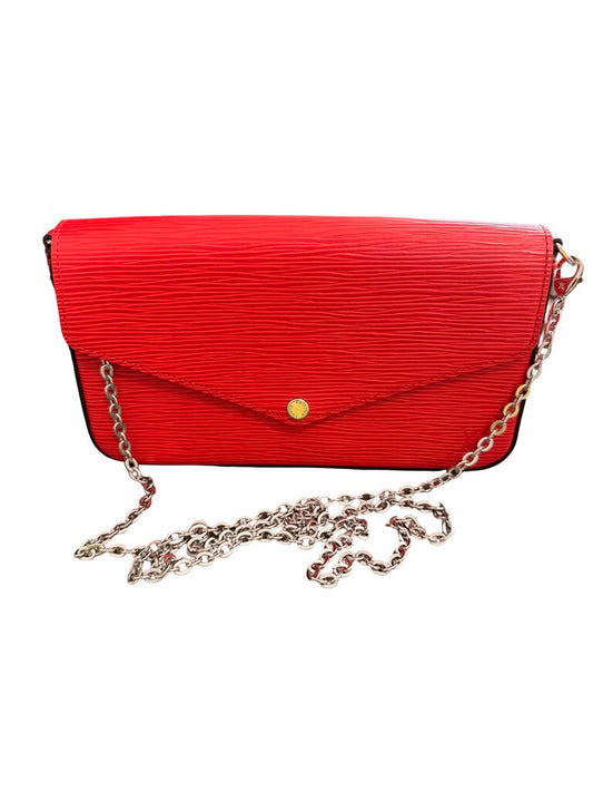 Epi leather Felicie pochette