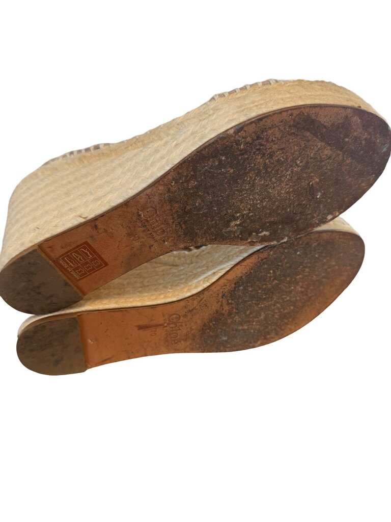 Suede Wedge Espadrille
