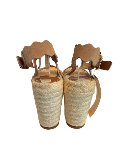Suede Wedge Espadrille